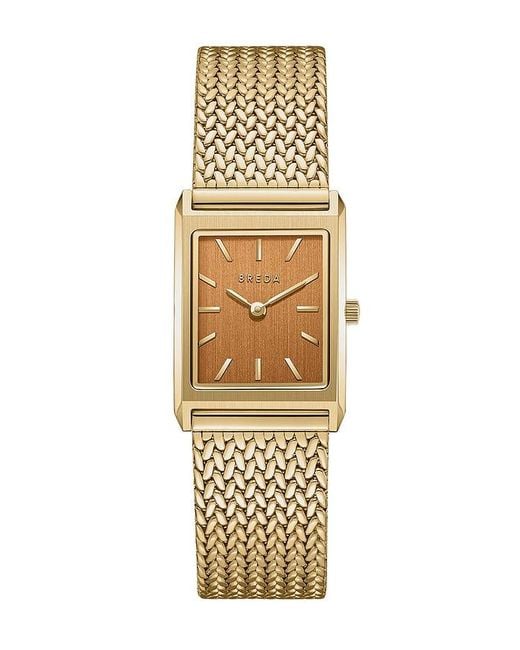 Breda Small Virgil Watch in Metallic Lyst