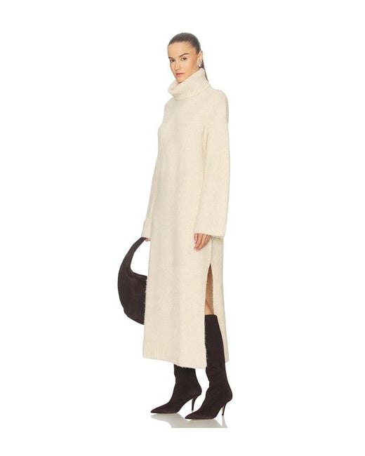 SNDY'S White Willow Sweater Dress