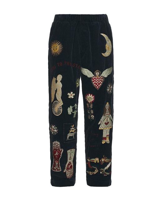 Pantalones Samuel Zelig de hombre de color Black