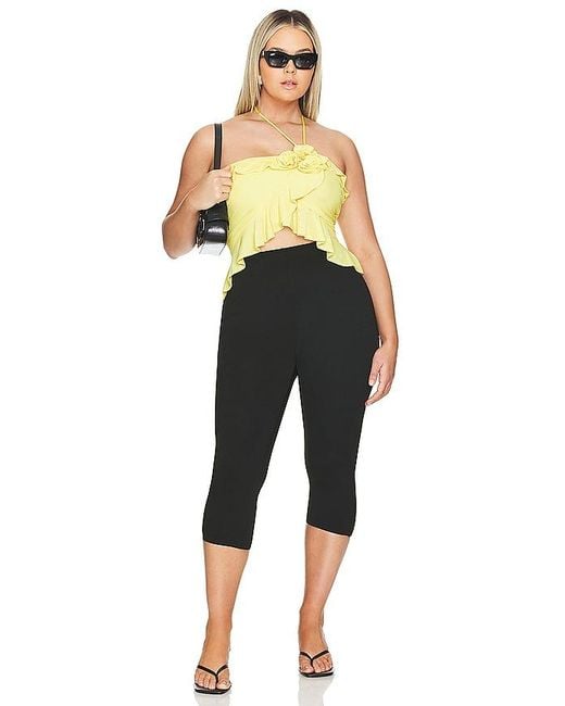 AFRM Black Ettie Essential Pant