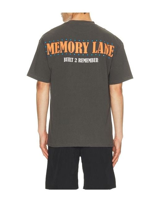 Memory Lane Multicolor Unforgettable Shield Tee for men