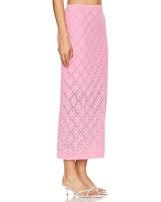 MINKPINK Pink Solano Skirt