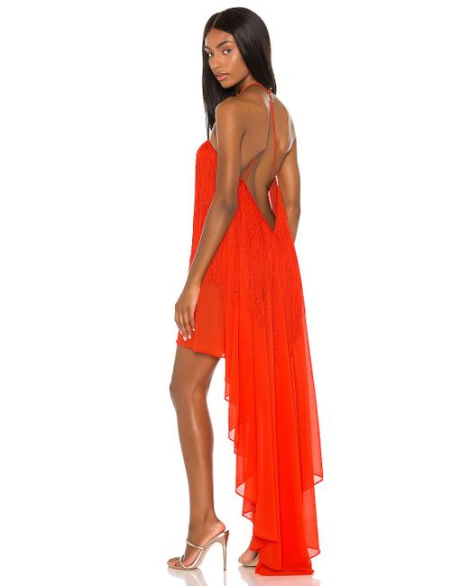 Michael costello hotsell red dress