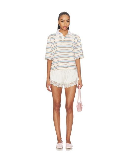 Maude Club White Frankie Top
