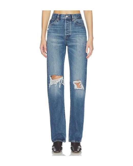 FRAME Blue The Vertical Jeans