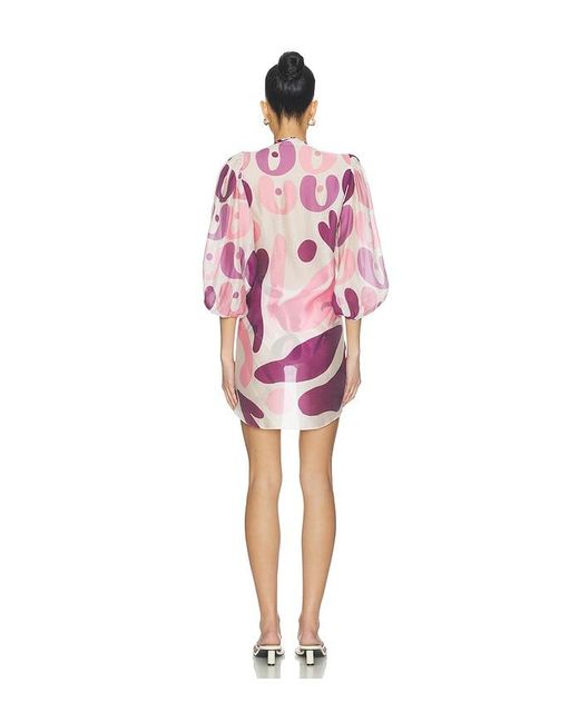 Adriana Degreas Red Bold Floral Shirt