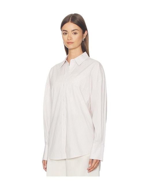 WAO White Poplin Button Up