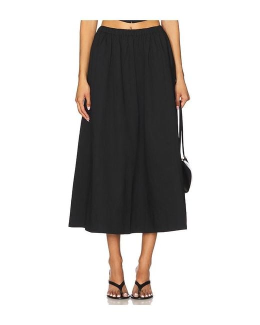 Camila Coelho Black Gurina Skirt