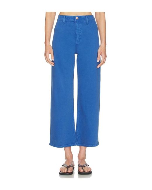 Pistola Blue Penny Crop High Rise Wide Leg Jeans