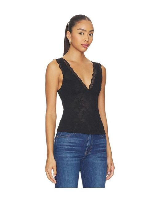 Free People Blue X Intimately Loved You First Lace Tank