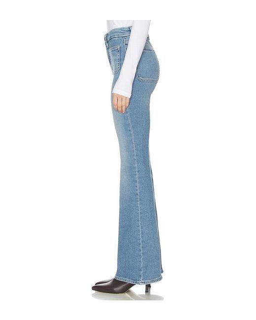 GOOD AMERICAN Blue Good Legs Flare Jeans