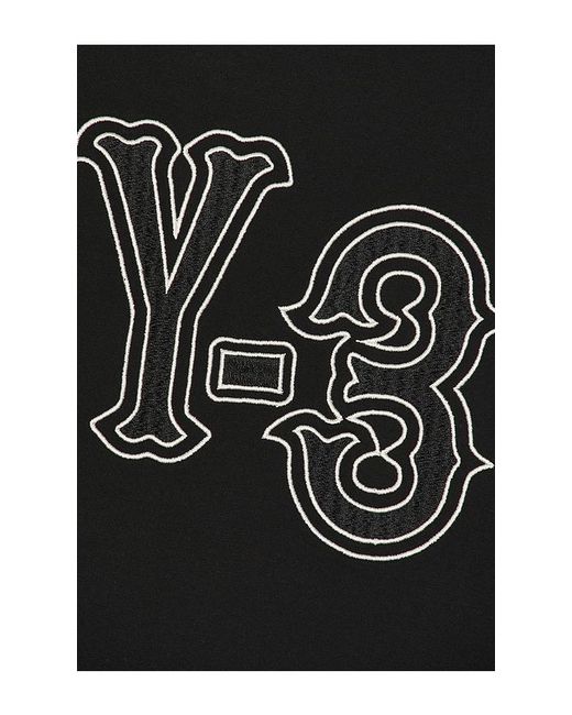 Y-3 Black El5 Gfx Tee for men