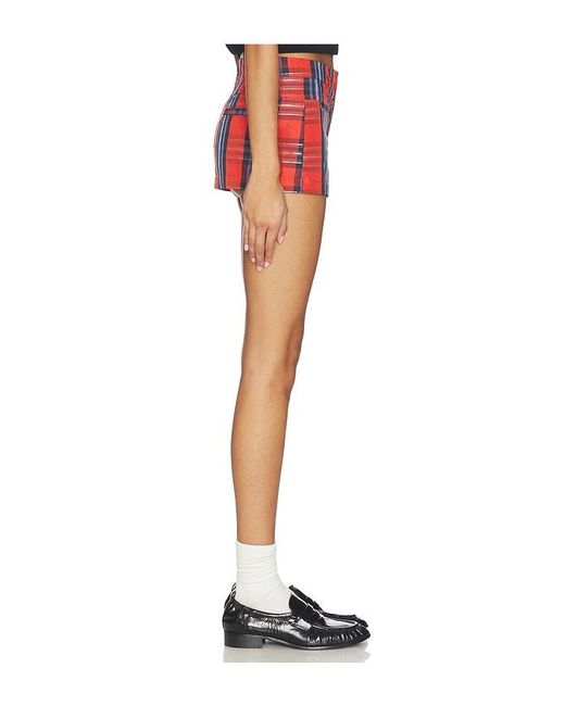 Free People Blue Mille-Fleurs Micro Skirt
