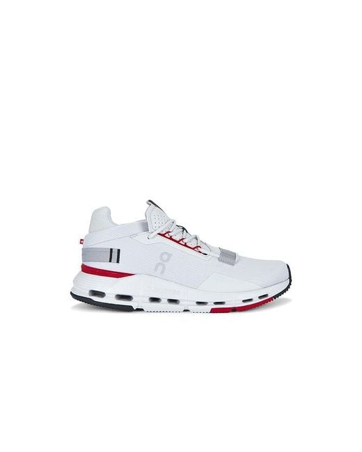 On Shoes White Cloudnova 2 for men