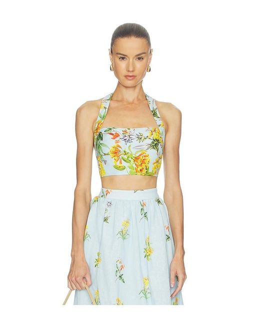 Hemant & Nandita White Crop Top