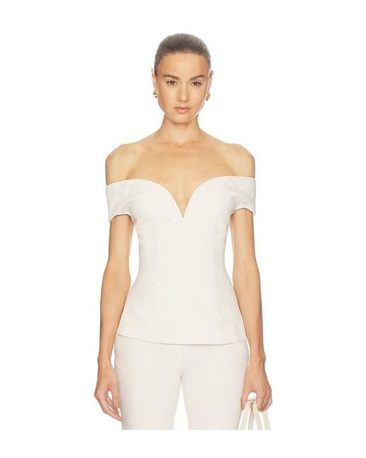 Camila Coelho White Nila Top