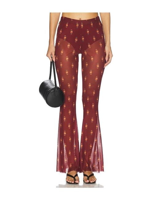Agua Bendita Red X Revolve Monike + Lexi Pants And Bandana