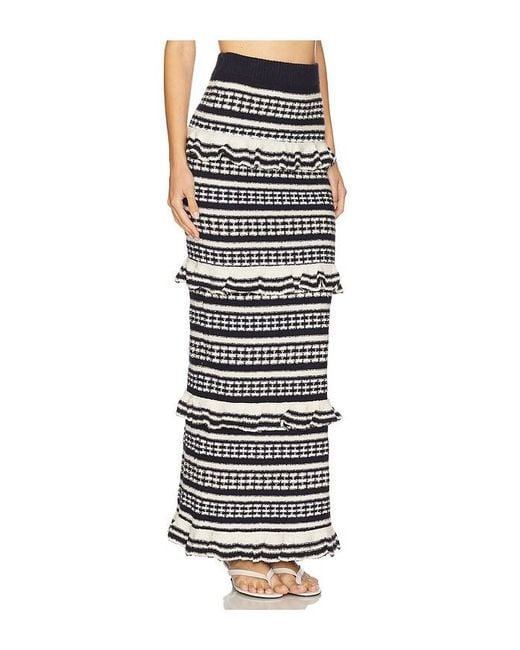 Tularosa Black Kaely Maxi Skirt