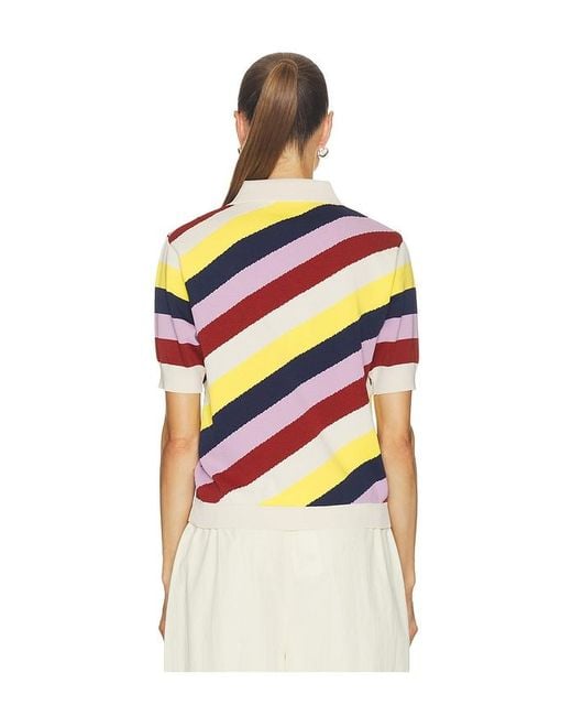 Essentiel Antwerp Red Jollow Jacquard Polo