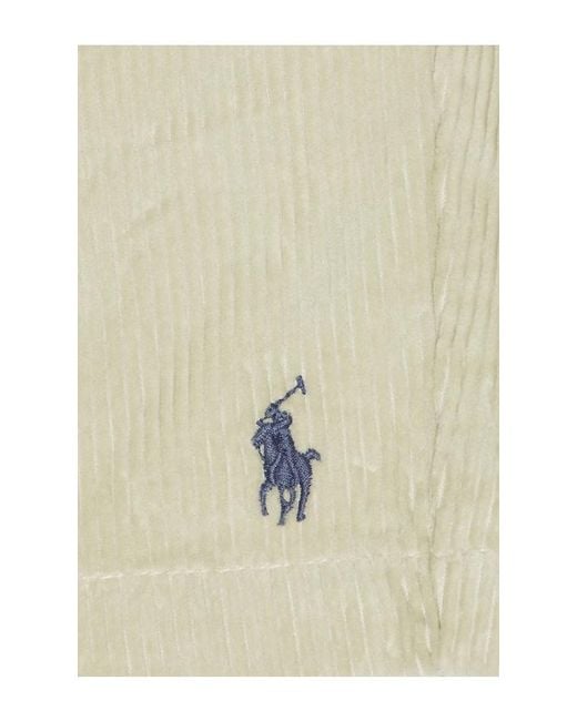Polo Ralph Lauren Natural 8 Wale Soft Fade Corduroy Pull On Prepster Short 6 for men