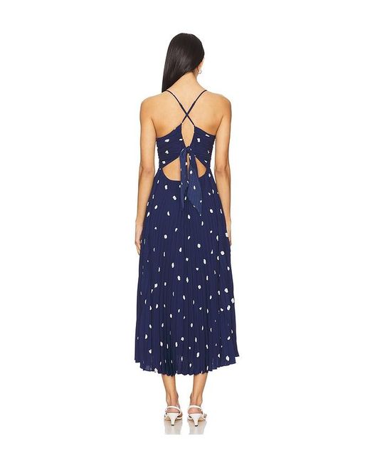 Astr Blue Blythe Dress