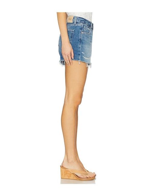 PAIGE Blue Archie Short