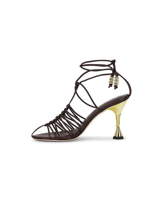 STUDIO AMELIA Black Odessa 90 Sandal