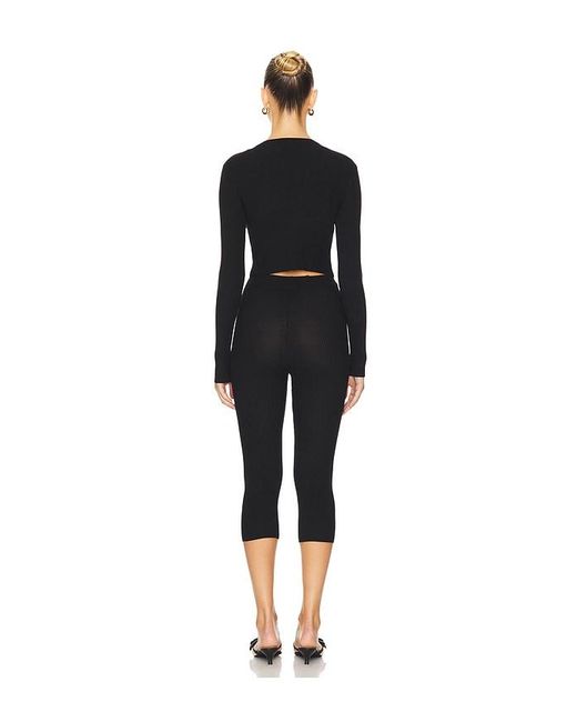 ALL THE WAYS Black Jude Knit Set