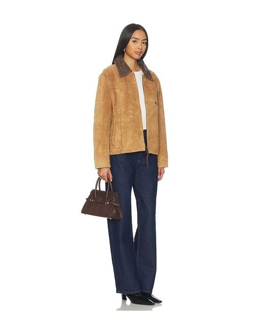 Jonathan Simkhai Brown Small River Top Handle Bag