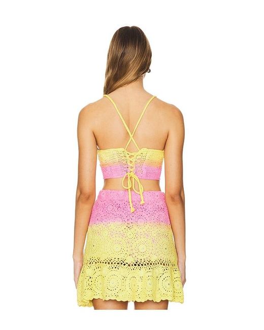 Maaji Yellow Abbie Top