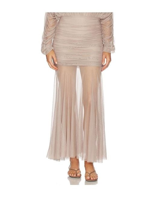 NonChalant Label Natural Luca Skirt