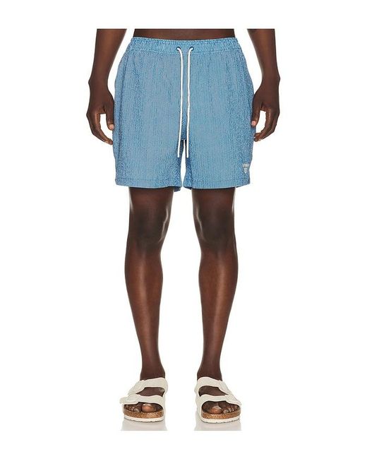 Barbour Blue Somerset Swim Short for men