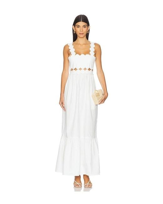 Beach Riot White Campbell Dress