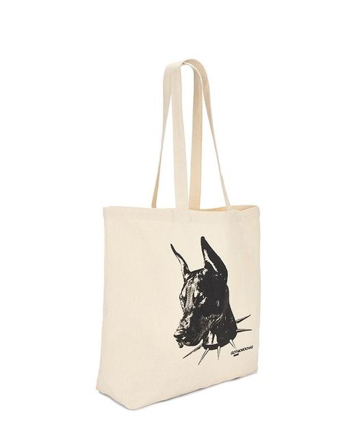 Gothicmochas White Pet Adoption Tote Bag for men