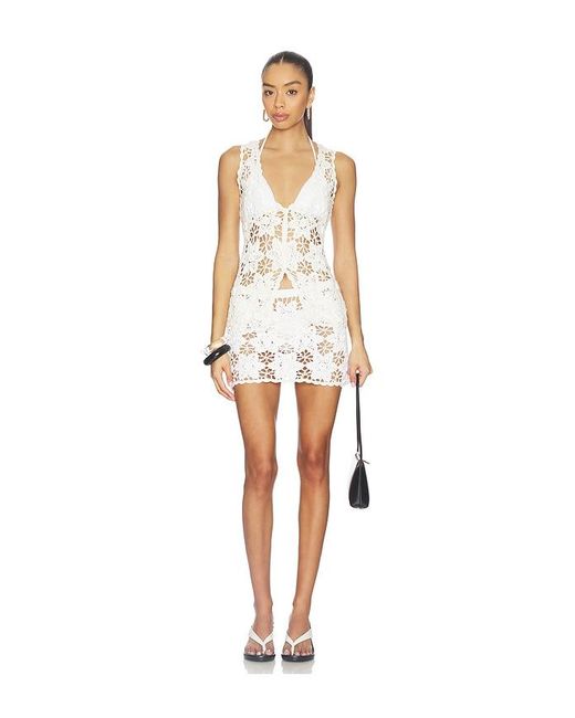 Show Me Your Mumu White Offshore Skirt