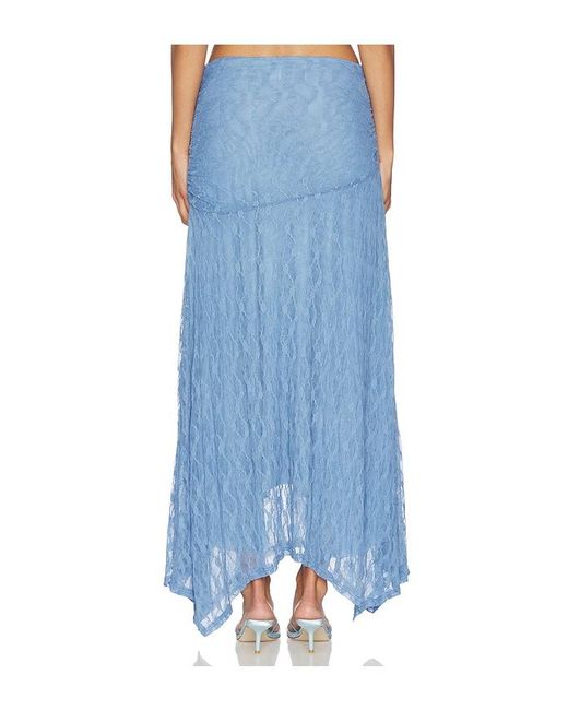 SOVERE Blue Lowri Skirt