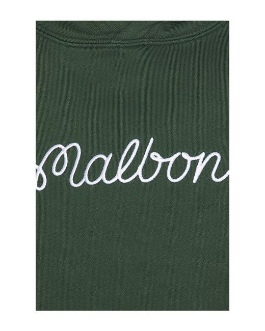 Malbon Green Fesque Hoodie for men