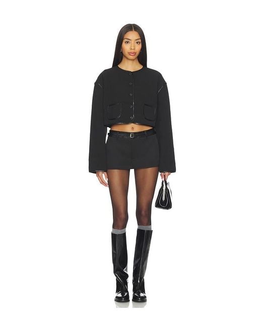 Lioness Black Twilight Crop Jacket