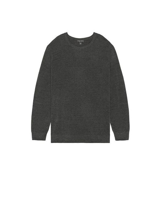 Barefoot Dreams Black Ccul Roll Neck Pullover for men