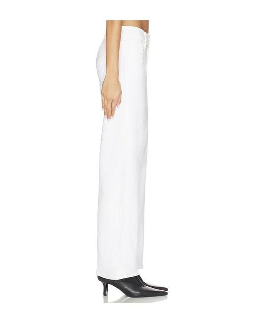 FRAME White Low Rise Le Slim Palazzo Jeans