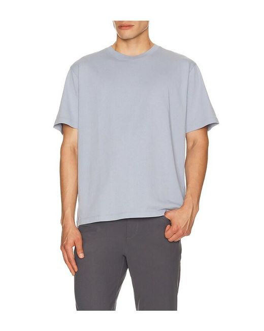 vuori Gray Heavyweight Relaxed Tee for men