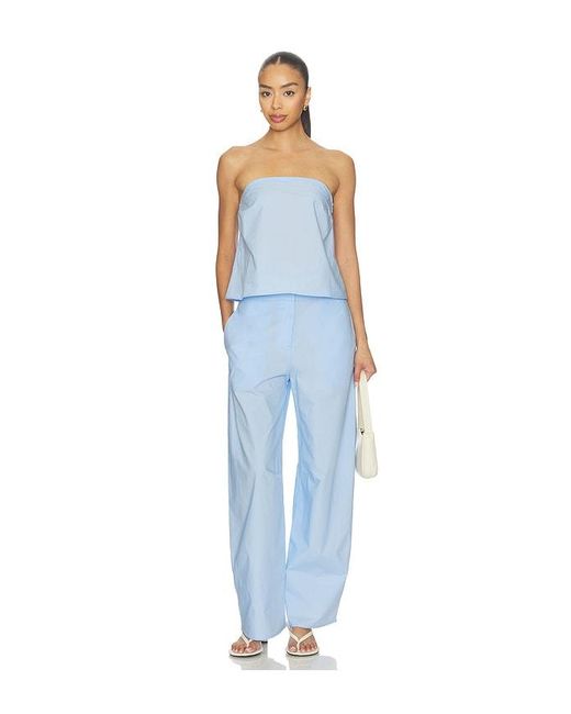 Samsøe & Samsøe Blue Saclover Top