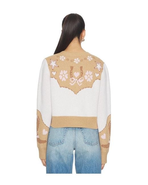 LoveShackFancy Blue Leyah Cardigan