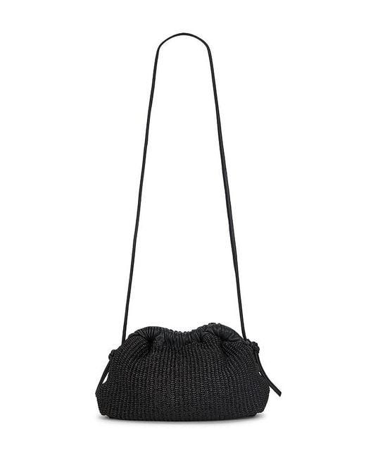 Mansur Gavriel Black Mini Cloud Clutch