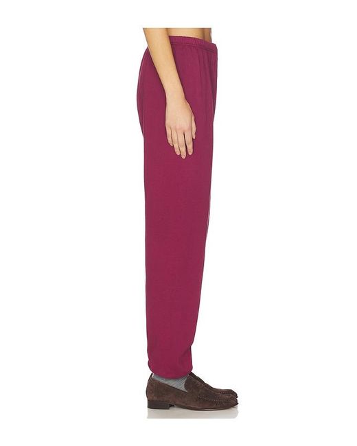 PERFECTWHITETEE Red Johnny French Terry Easy Sweatpant