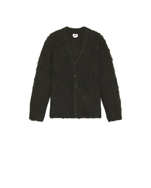 メンズ Obey Patron カーディガン Black