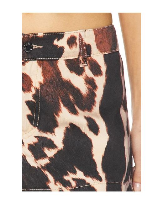 WeWoreWhat Black Low Rise Skort