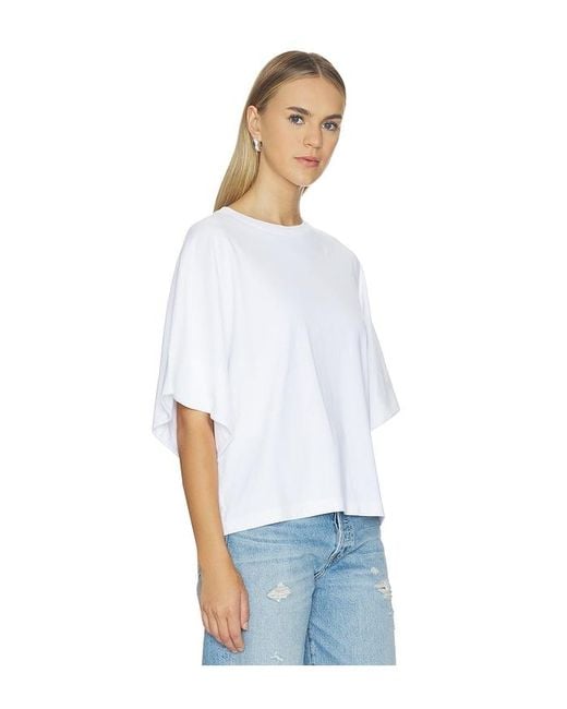 Free People White X We The Free Atlas Dolman Tee