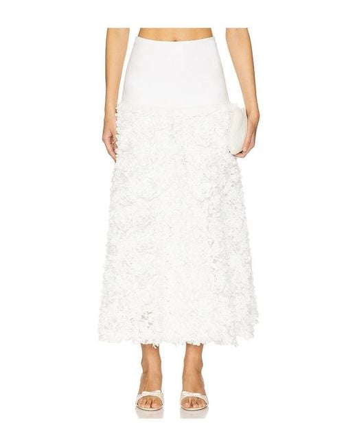 Alexis White Bria Skirt