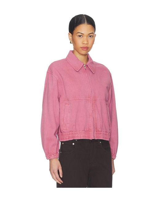 Free People Pink X We The Free Birdie Jacket